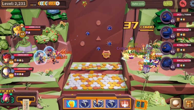 Coin Push RPG screenshot