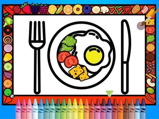 Games like Color and Decorate Dinner Plate