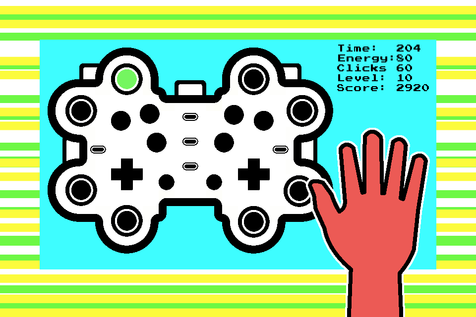 Games like CONTROL - An experimental (meta) game about interface constraints