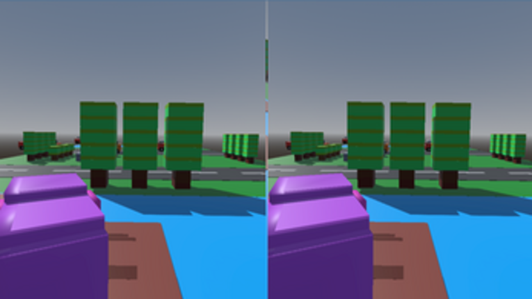 Cruzando la calle VR Image