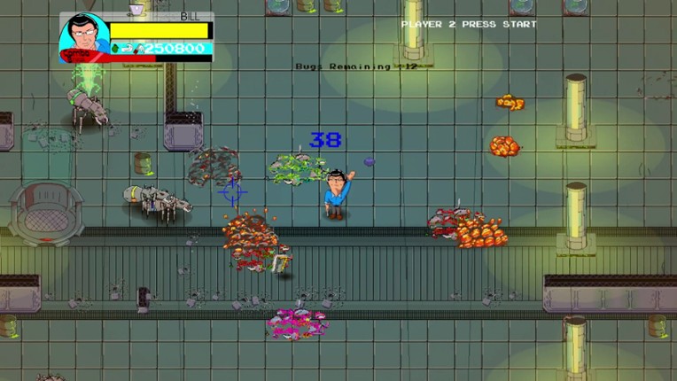 Exterminators of Saturn screenshot
