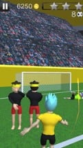 Fouls &amp; goals Football – Soccer games to shoot  3D Image