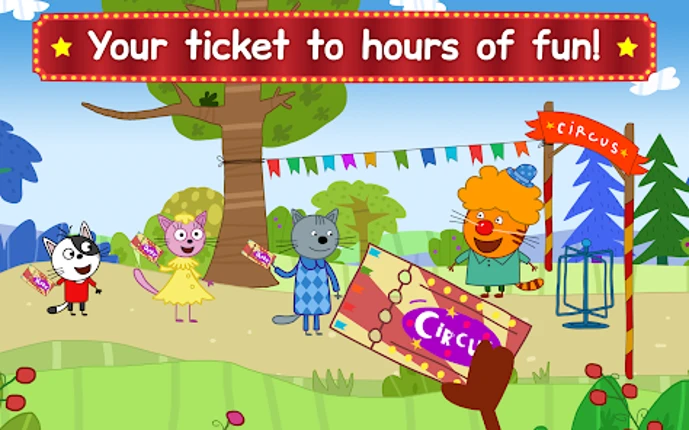 Kid-E-Cats Circus: Carnival! screenshot