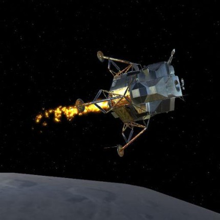 Moon Lander 3D Simulator Image