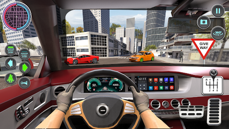 Modern Car Driving School Game screenshot