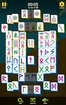 Mahjong Blossom Solitaire Image