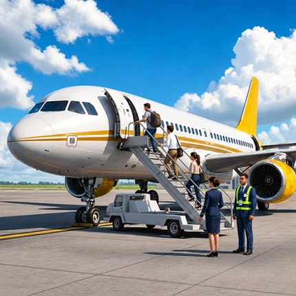 Airplane Flying Jet Simulator Image