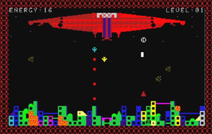 DOOMSDAY DEFENDER - Mattel Aquarius 16k screenshot