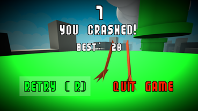 First Person Flappy Bird Image