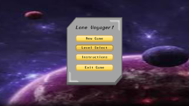 Lone Voyager-2D Shooter Image