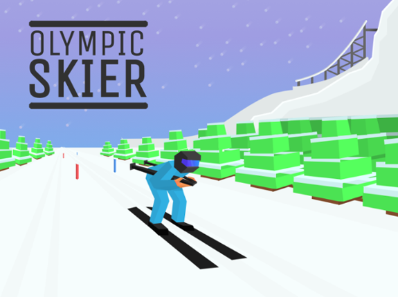 Olympic Skier Game Cover