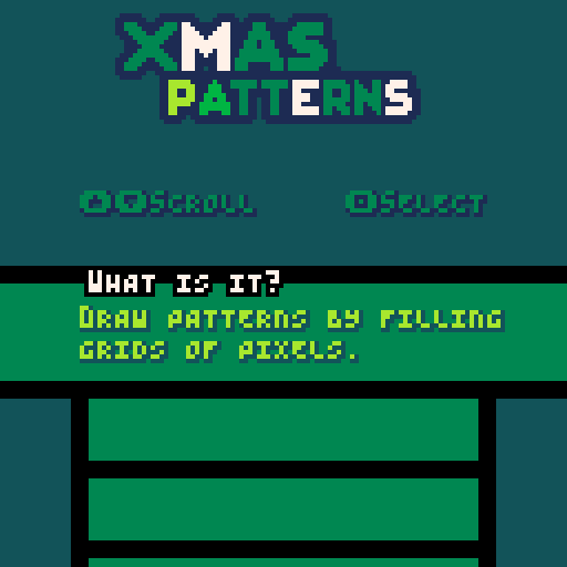 Games like Xmas Patterns