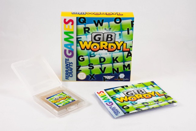GB-Wordyl: Word game for Game Boy (& Color) / Analogue Pocket / Mega Duck Image