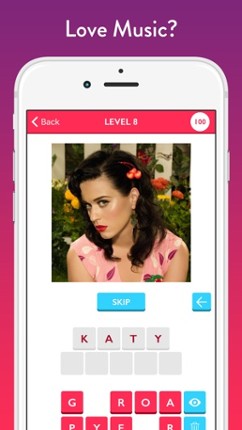 Guess The Music Artist - Free Quiz Game About Singers And Bands screenshot