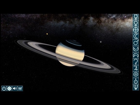 Intergalactic Solar System Image