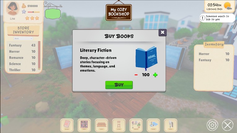 My Cozy Bookshop screenshot