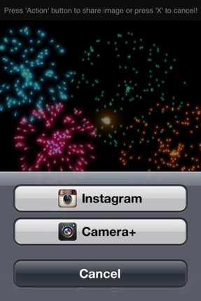 Real Fireworks Artwork Visualizer Free for iPhone and iPod Touch Image
