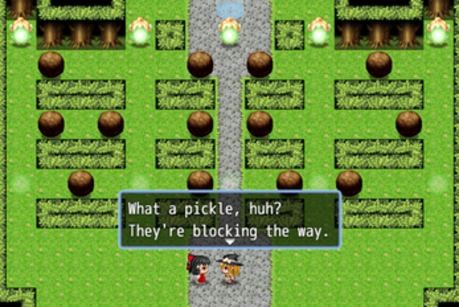 Reimu and the Fantasy Mirror Image