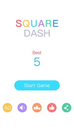Square Dash: Creating the highest record Image