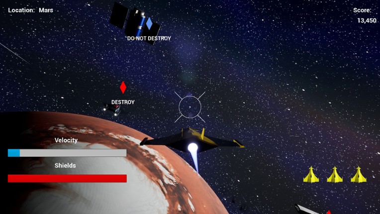 THE STARFIGHTER screenshot