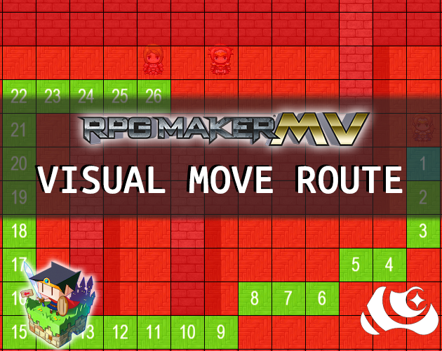 Games like Visual Move Route - Utility for RPG MAKER MV