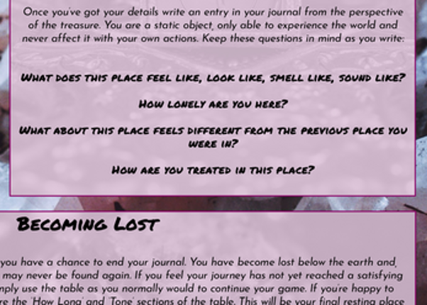 Would you search through the lonely earth for me? Image