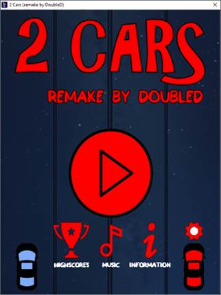 2 Cars (Remake by DoubleD) Game Cover