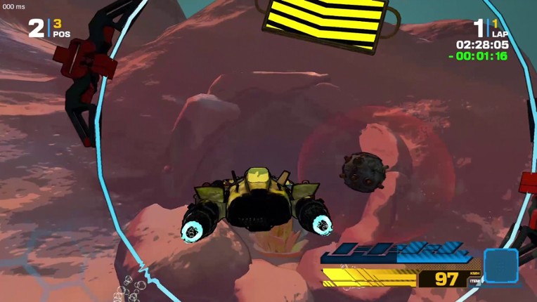 AguaBlitz: Alien Racer screenshot