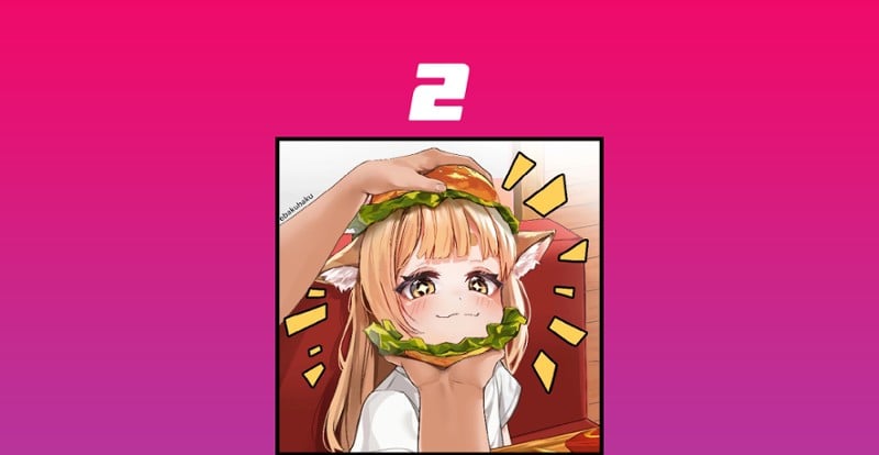 Burger girl clicker screenshot