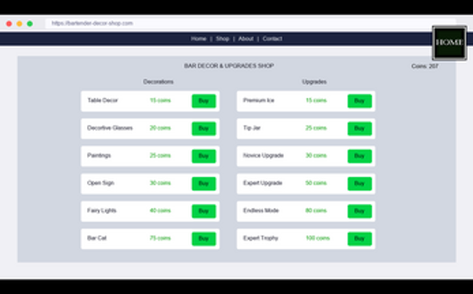 Behind the Bar Image