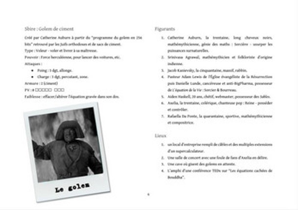 Bibliomancie, saison 2 - Les Mathémythiciens - Un Mythe pour la route screenshot