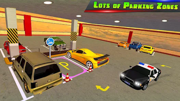 Police Car Park City Highway screenshot