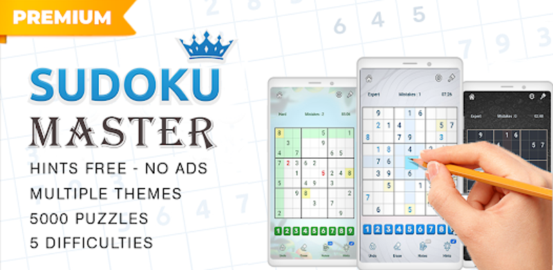 Sudoku Master Premium: Offline Image