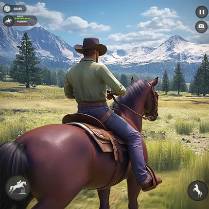 Horse Racing Rider Horse Games Image