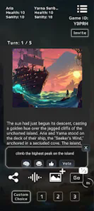 Infinite Adventure Sim: AI RPG screenshot