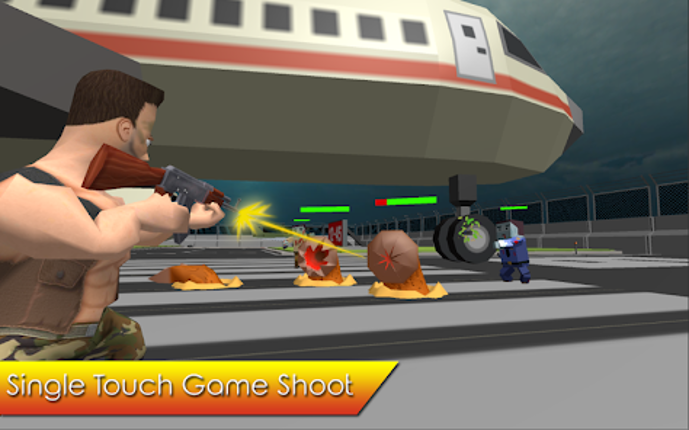 Finger On Rail Shooter screenshot