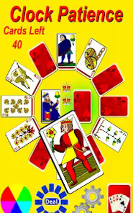 Clock Patience Solitaire Image