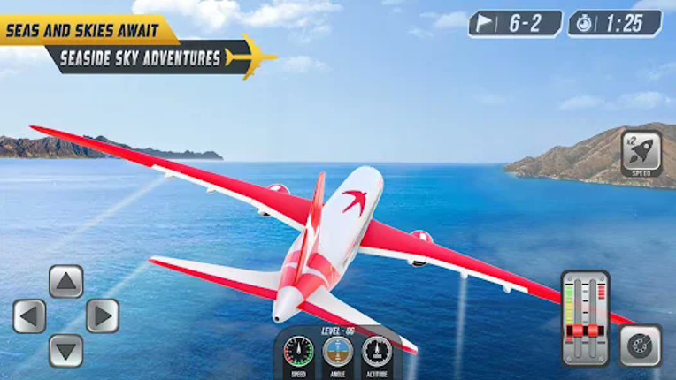 Airplane Simulator Plane Games screenshot