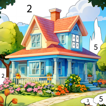 House Color - Paint by number Image