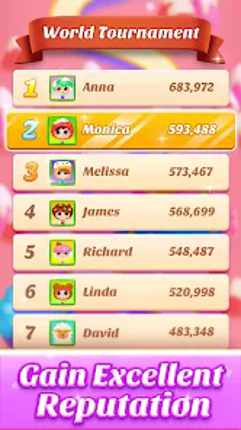 Cookie World & Colorful Puzzle screenshot