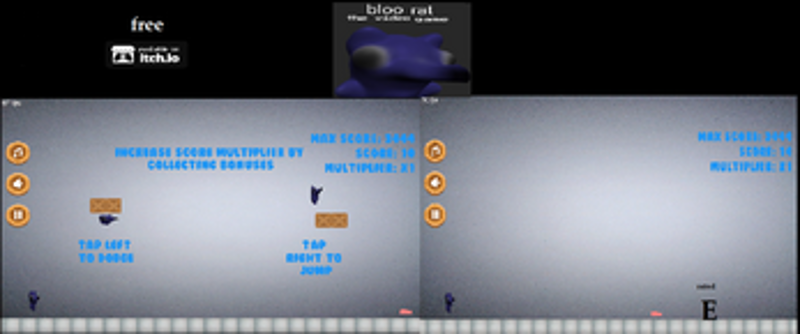 Bloo rat the video game- retro platformer Image