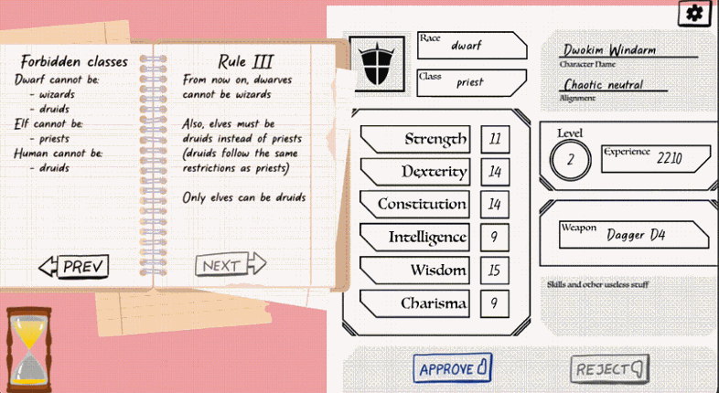 Character Sheets, Please Image