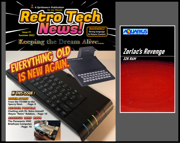 Games like Retro Tech News Magazine - Issue 1 (summer 2023)