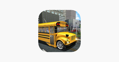 High School Bus Driving Image