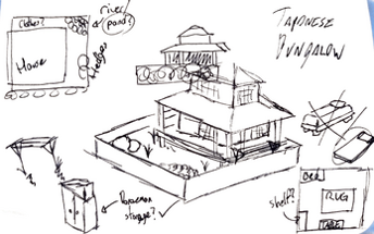 Interactive Japanese Bungalow Image