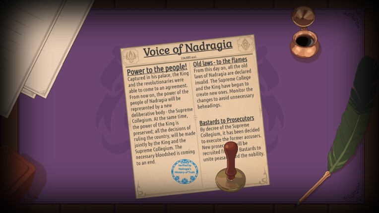 Laws of Nadragia screenshot