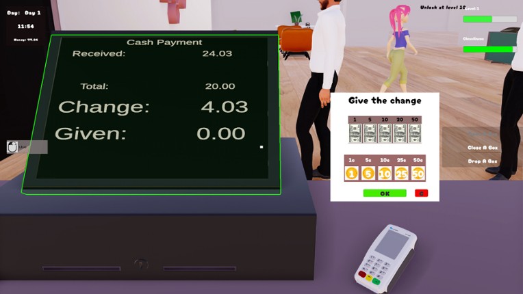 Christmas Market Shop Simulator screenshot