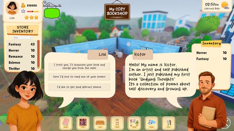 My Cozy Bookshop screenshot