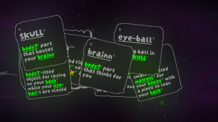 Nick¹s Recursive Videogame About Deciphering Word PuzzleS to Discover Your Identity and Redefine the Universe! screenshot