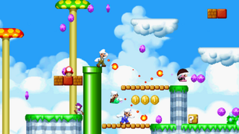 NSMB - Mario Vs Luigi Online screenshot